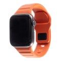 Ремешок DuoS для Apple Watch, оранжевый, чёрный