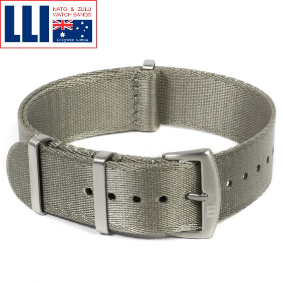 Ремешок NATO Seatbelt серый