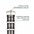 Ремешок NATO Seatbelt чёрно-бело-голубой