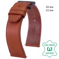 Кожаный ремешок Stailer Select II, коньячный