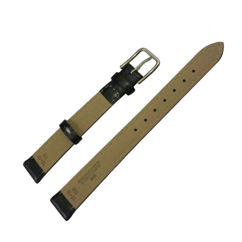 Ремешок Tissot для часов PR 50, черный, 12 мм, T600013251 | Купить