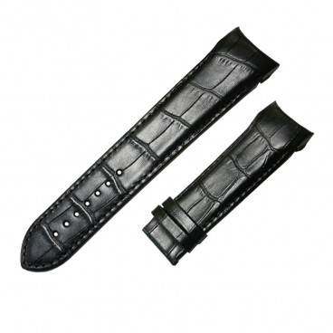 Ремешок Tissot для часов Couturier, черный, 23 мм, XL