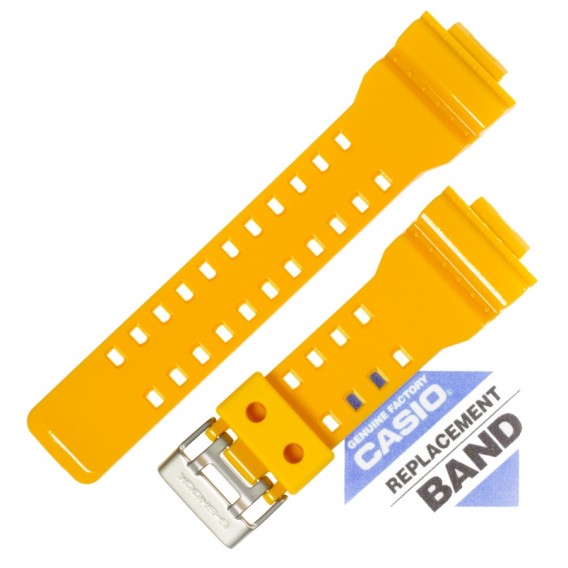 Ремешок CASIO GA-100A, оранжевый, 10366711 (10347701)