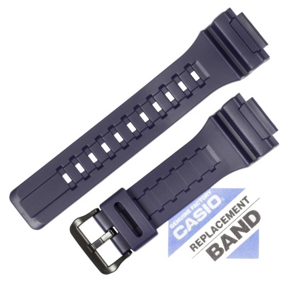 Ремешок CASIO AQ-S810W, AEQ-110W, W-735H, синий, 10410726 (10437937)