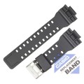 Ремешок CASIO GA-110TS, GA-100C, темно-серый, 10455781