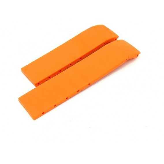 Каучуковый ремешок Tissot для часов T-Race (T372), оранжевый