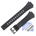 Ремешок CASIO W-215H, черный, 10435844