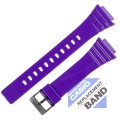 Ремешок CASIO W-215H, фиолетовый, 10435867
