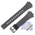 Ремешок CASIO W-215H, серый, 10435869