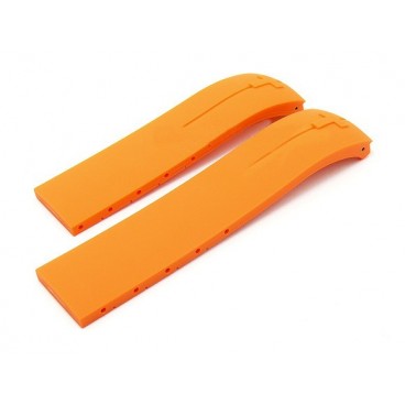 Каучуковый ремешок Tissot для часов T-Touch Expert, оранжевый