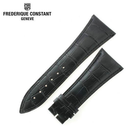 Ремешок Frederique Constant, черный 29 мм
