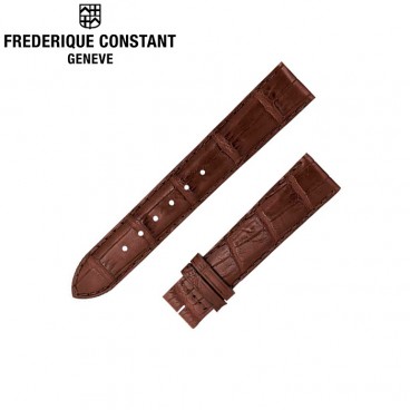 Ремешок Frederique Constant Slimline, коричневый 14 мм