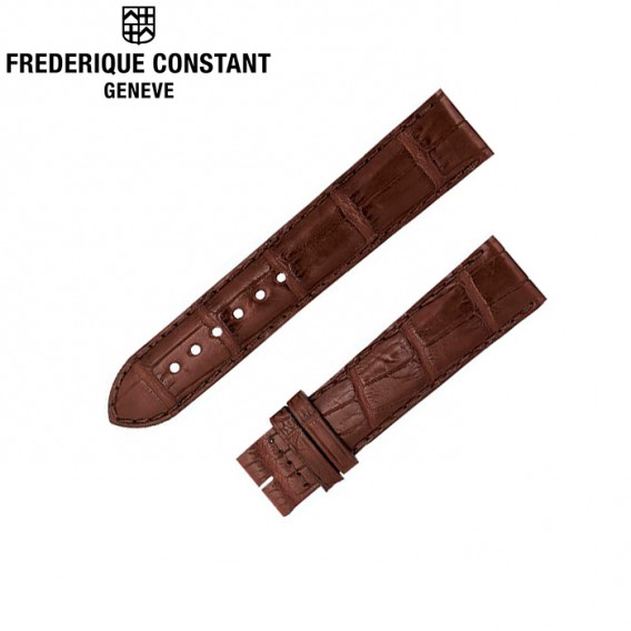 Ремешок Frederique Constant, коричневый 20 мм