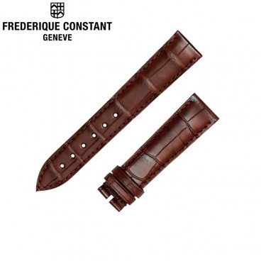 Ремешок Frederique Constant, коричневый 19 мм