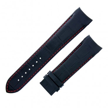 Ремешок Tissot для часов Couturier, чёрный, 23 мм