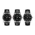 Ремешок Tissot для часов Luxury, чёрный, 22 мм