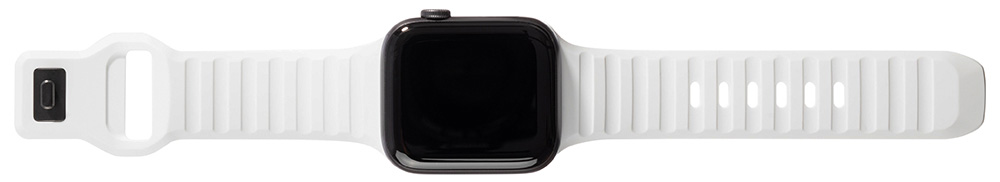 Ремешок DuoS для Apple Watch, белый силикон
