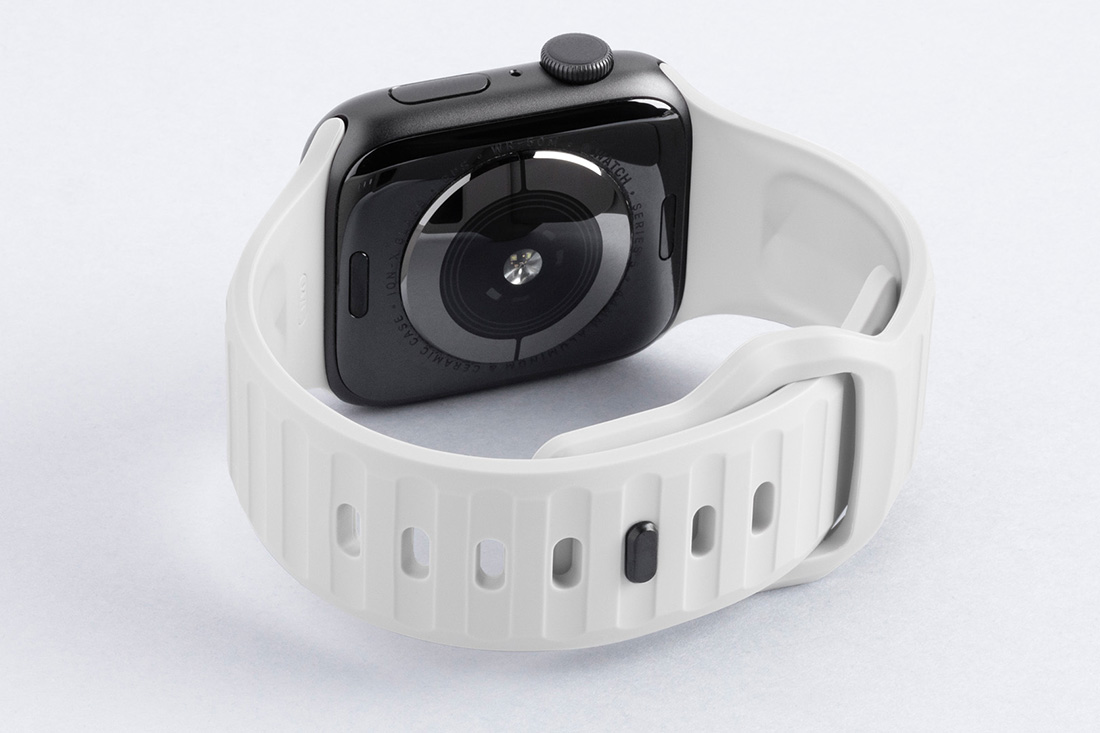 Ремешок для Apple Watch, белый силикон