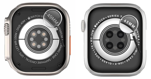 Определение размера корпуса Apple Watch